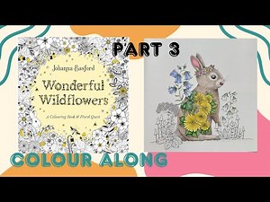 WONDERFUL WILDFLOWERS BY JOHANNA BASFORD PART 3 / COLOUR ALONG