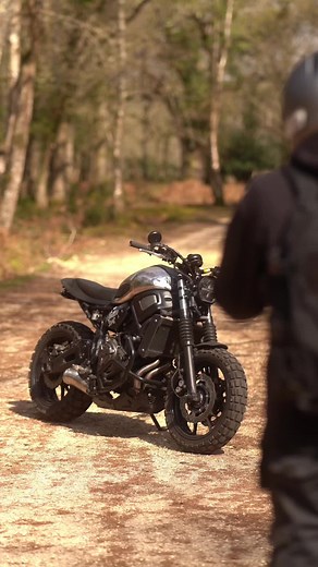 Exploring Scrambler Mode for Yamaha XSR700 Custom Motorcycles