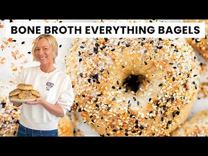 How to Make Everything Bagels with Bone Broth | Tender Homemade Bagel Recipe