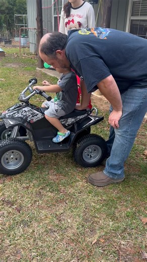 Azalia on Instagram: "His sister got one 10 years ago so we needed to continue the tradition! #razor #Christmas #ourboy"