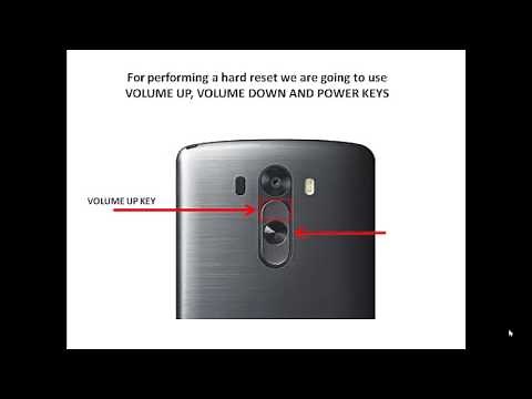 Hard Reset LG G3 CAT 6