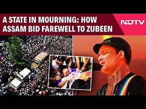 Zubeen Garg Funeral | Assam Weeps: Thousands Line Streets for Zubeen’s Farewell