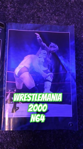 #wwe #wwf #wrestlemania 2000 #n64 game complete rock triple h stonecoldsteveaustin