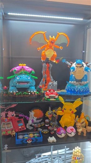 The Collection Is Growing 📈 LEGO POKEMON DISPLAY STARTER TRIO PIKACHU EEVEE GWP #lego