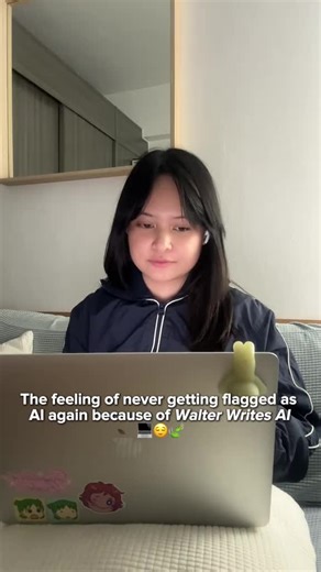 Walter Writes AI turned a 70 into a 90 fast #humanizer #aidetector #detectionproof #fyp #aicaughtme