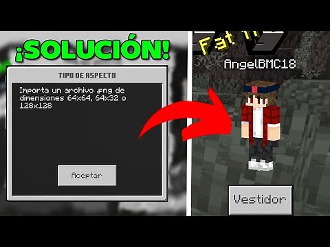 ✅How to fix the PROBLEM IMPORTING SKINS in Minecraft PE | Solution: Minecraft not recognizing SKINS