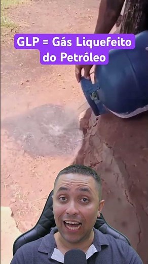 GLP = Gás Liquefeito do Petróleo. Mais conhecido como gás de cozinha. #enem #shorts #quimica