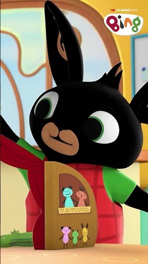 Bing and Sula do a puppet show! | #Shorts | Bing Shorts