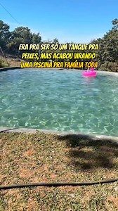 Piscina Gigante de concreto #Minipool | Cris Oliveira