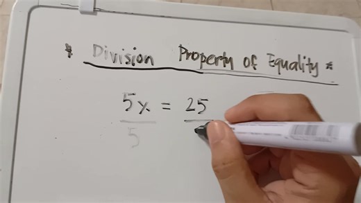 Dividing both sides to solve equations! Learn the Division Property of Equality in this quick video. #math #algebra #education" | Teacher RAY