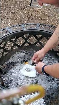 magnesium shavings fire starter kit test.
