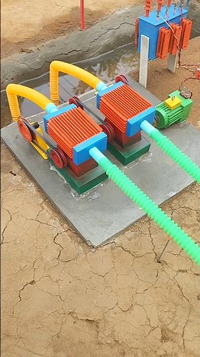 DIY Mini Water Tank Construction | Electric Transformer Motor Water Pump #waterpump #scienceproject