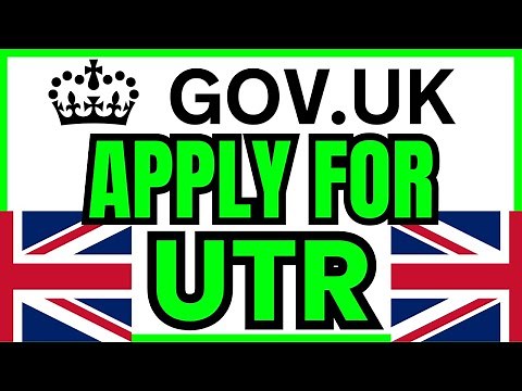 How To APPLY For A UTR Number In The UK (QUICK & EASY) 2026