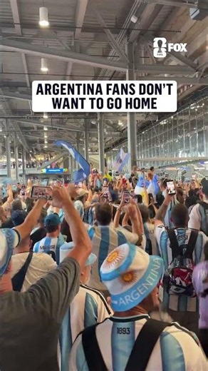 Dallas Stadium is still ROCKING after a historic performance from Messi and Argentina 🇦🇷