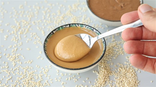 9.4K views · 98 reactions | Learn how to make homemade tahini  | The Cooking Foodie | Facebook