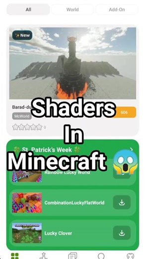 How to add shaders in Minecraft 😱?#gamerfleet #gaming #minecraft #minecraftshorts #technogamerz