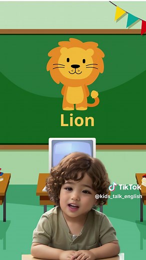 The animals in English with Kids Talk English #learnenglish #englishforkids #kidstalkenglish