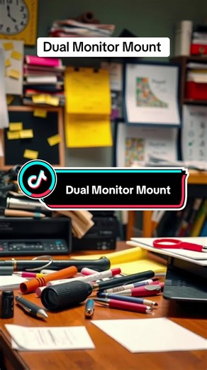 Essential Dual Monitor Mount for a Clutter-Free Workspace