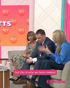 Grandmother Jean Tyler, alongside Professor Colin Rees and our Lara, joined Lorraine to talk about how Jean's life was saved when Artificial Intelligence spotted her bowel cancer ❤️ #AI #NoButts | Lorraine