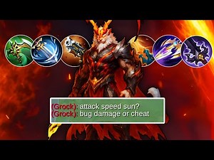 SUN FULL ATTACK SPEED IS FINALLY BACK!! THE MOST UNDERRATED BUILD FOR SUN!!