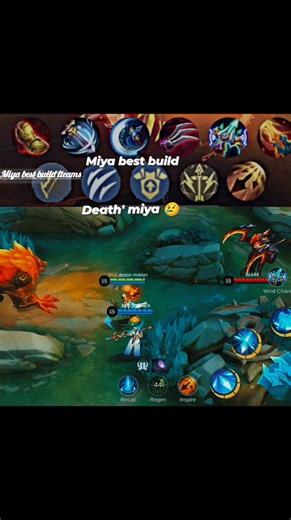 1.4K views · 15 reactions | Miya Best build iteams with  Death ☠️ miya Mobile Legends: Bang Bang . . . . #mlbbcreator #mlbbhighlights #MobileLegendsBangBang #gameplay #Miya | Ravi Gaming | Facebook