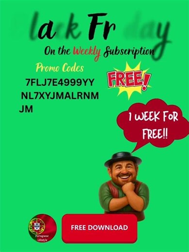 We are LIVE!!! Portuguese Livestyle: learn it only on Apple Store