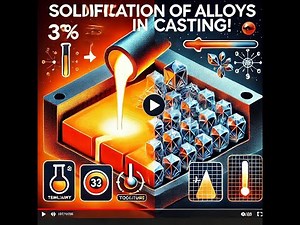 🔴🔴🔥 Solidification of Alloys During Casting & Concept of Directional Solidification 🔥🔴🔴