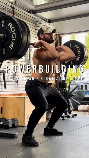 Train like an athlete - drops tomorrow. . Brand new Powerbuilding program starts tomorrow with a killer 4 week training cycle designed to help you pack on muscle, increase strength, jump higher, and run faster. Here’s a little teaser. . Power Clean; 1.1.1.1.1 Rep x 2 Sets; Rest 0:30-1:00 Between Clusters & 3:00 Minutes Between Sets • This should be around RPE 8-9 (think 90% of 1RM) . Back Squat; 1.1.1.1.1 Rep x 2 Sets; Rest 0:30-1:00 Between Clusters & 3:00 Minutes Between Sets • Choose the heav