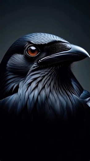 Raven Cinematic Close-Up — 8K HDR Realism