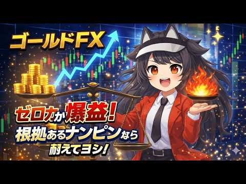 【FX Vtuber☆ぽじみ 139〜143日目】トレード解説＆収支報告@245日後に月100万になるトレーダー