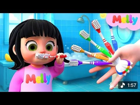 "Brush Your Teeth Party! 🪥🎶 The Funniest Kids' Nursery Rhyme Dance Along!"