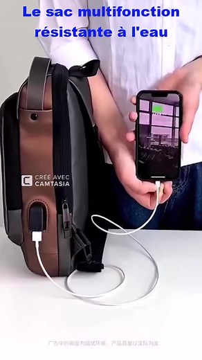 📞 Commandez maintenant : 229 0199705011 (Appel / WhatsApp) ✔️ Service client 24/7 Ce n’est pas un simple sac, c’est un sac intelligent ! Avec son port USB intégré et son système antivol, il t’accompagne partout : école, voyage, travail ou ville. 💼 Élégant, pratique et sécurisé. ✔️ Paiement à la livraison ✔️ Livraison rapide | Biododoshop