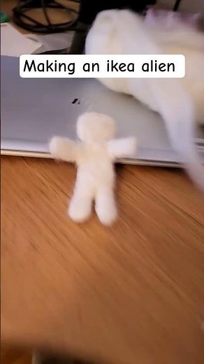 making an ikea alien #diy #idontknowwhattoputhere
