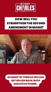 Another question, another straight answer. Brandon asked how I’ll strengthen the Second Amendment in Maine. I’ll work to keep Maine a gun-friendly state rooted in freedom, responsibility, hunting, and tradition. The Second Amendment speaks for itself. And I’ll defend it. 🇺🇸 | Bobby Charles