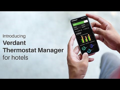 Verdant Thermostat Manager: Energy Management Made Easy for Hotels