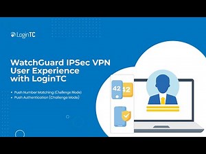 WatchGuard IPSec VPN Multi-Factor Authentication (2FA/MFA) User Experience with Push