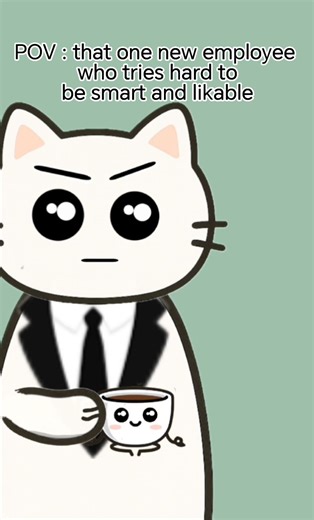 POV: The New Employee Who Tries Too Hard to Be Smart & Likable 😅 | Funny Animation