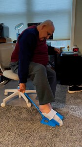 Jock’s socks..episode 1 🧦😂 It’s gram’s commentary in the background for me 😭🤣 Jock shows Belle how to use it in the next episode 🫣 #jockandbelle #grandparentsoftiktok #fypシ゚viral #grandparents #sockassist #grandma #family #love #funny #laugh #funnyvideo #grandpa | The Jock and belle show