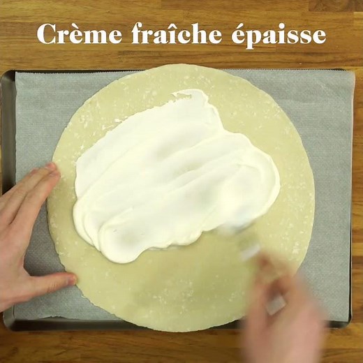 🔥Flammekueche facile et rapide 🍕 #recette #alsacienne #cuisine #gourmande #fromage #lardons #flamme