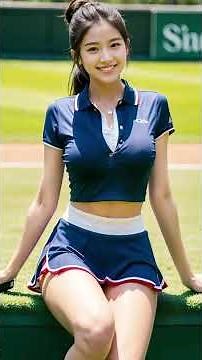 AI art Japanese Girls 💖💖💖 Gravure Idol Tennis #14 [Tennis Wear Beauties Lookbook]