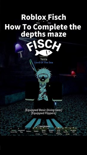 Roblox Fisch How To Complete the depths maze!! Fish Event !! #fisch #roblox #fyp #fishing #fish