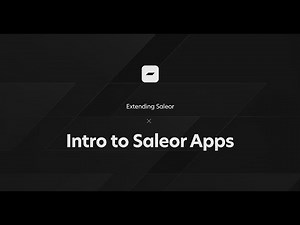 Getting started with Saleor Apps • Extending Saleor