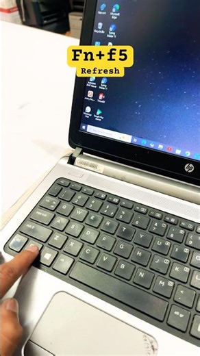 Hp probook series how to refresh fn+f5 to refresh #hp #hpprobook #shourts #sumittechnical #trending