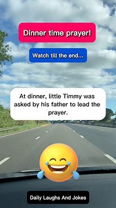 Funny Joke 🤣 Dinner time prayer! #jokes #funny #humor #fbreels #welovejokes #StarsEverywhere | We Love Jokes
