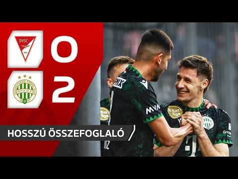 Fizz Liga: DVSC–Ferencváros 0–2 | hosszú összefoglaló
