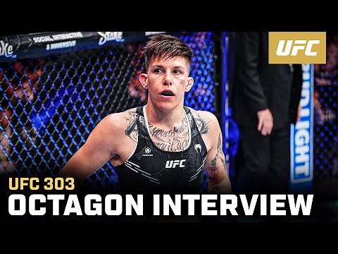 Macy Chiasson Octagon Interview | UFC 303