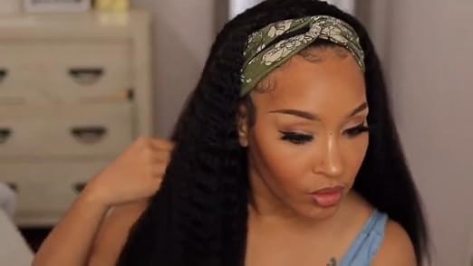 how to install headband wig