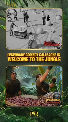 The Iconic Comedy Callbacks of Welcome To The Jungle 🎬 | Releasing at PVR INOX on June 26