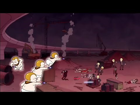 Regular show (Exit 9B) epic and hilarious battle 🔥🔥