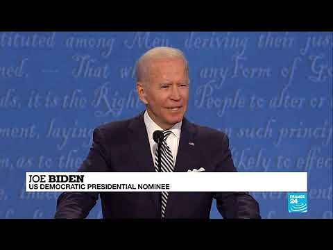 Trump and Biden hurl insults in first presidential debate
